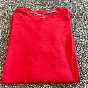 Under Armour - Men’s Athletics T-Shirt - Red - XL